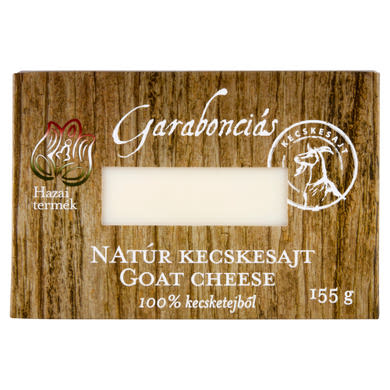 Garabonciás natúr kecskesajt 155 g