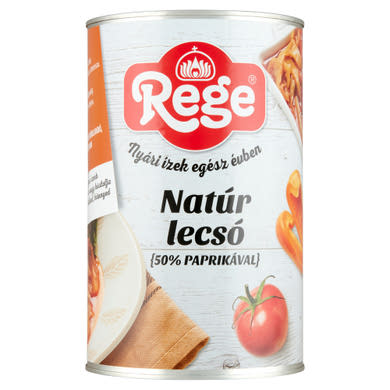 Rege natúr lecsó 50% paprikával