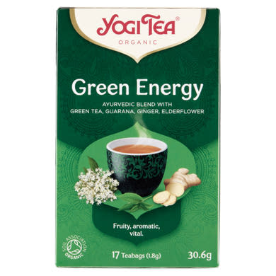Yogi Tea BIO energizáló zöld tea