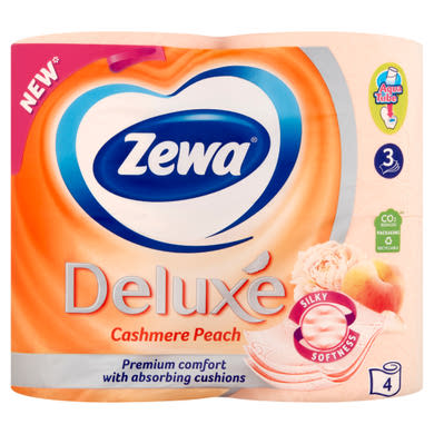 Zewa Deluxe Cashmere Peach 3 rétegű toalettpapír