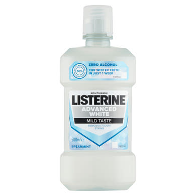 Listerine Advanced White Mild Taste szÃ¡jvÃ­z