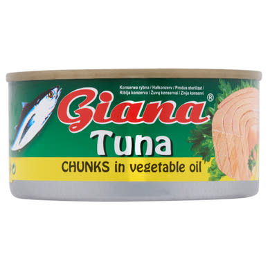 Giana tonhaldarabok növényi olajban és sós lében