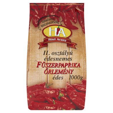 Házi Arany II. osztályú édesnemes édes fűszerpaprika őrlemény