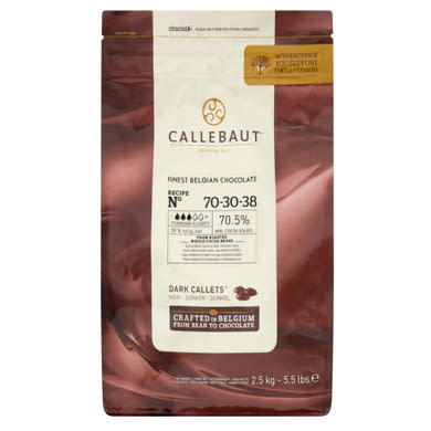 Callebaut 70-30-38NV étcsokoládé pasztillák