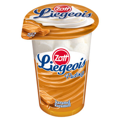 Zott Liegeois karamell ízű tejszínhabos puding 175 g