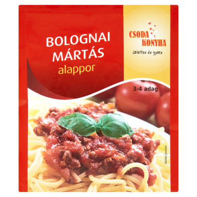 Csoda Konyha bolognai mártás alappor