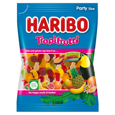 Haribo Tropi Frutti gyümölcsízű gumicukorka