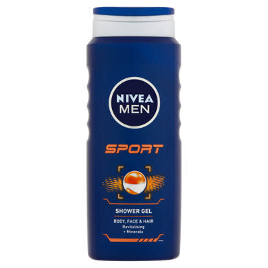 NIVEA MEN Sport tusfürdő tusoláshoz, arc- és hajmosáshoz