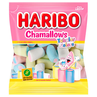 Haribo Chamallows Tubular Colors habcukorka