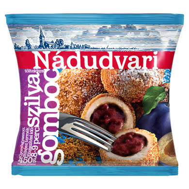 Nádudvari gyorsfagyasztott szilva töltelékes gombóc 450 g