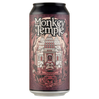 Mad Scientist Monkey Temple szűretlen bajor típusú búzasör vaníliával 4,6%