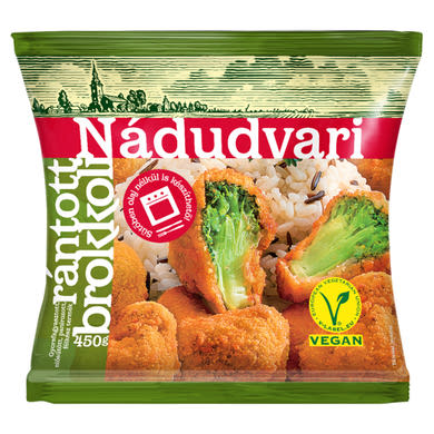 Nádudvari gyorsfagyasztott rántott brokkoli 450 g