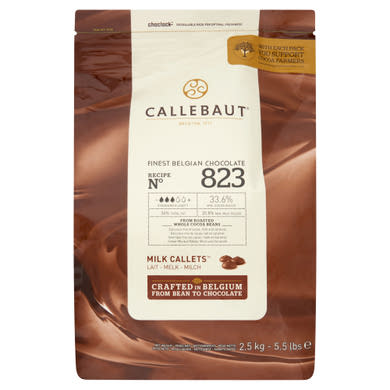 Callebaut 823NV tejcsokoládé pasztillák