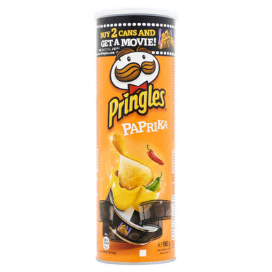 Pringles paprikás ízesítésű snack