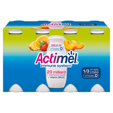 Danone Actimel vegyes gyümölcsízű joghurtital 8 x (800 g)