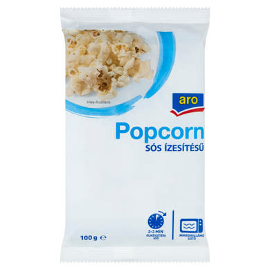 Aro sós ízesítésű popcorn