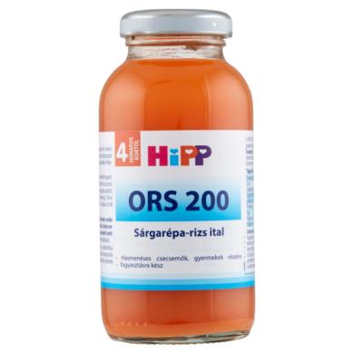 HiPP ORS 200 sárgarépa-rizs ital 4 hónapos kortól