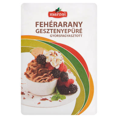 Maroni gyorsfagyasztott fehérarany gesztenyepüré