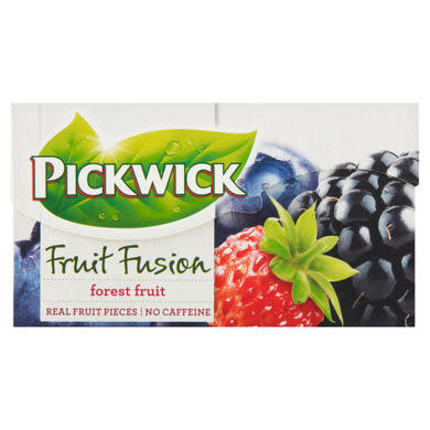 Pickwick Fruit Fusion gyümölcs- és gyógynövénytea az erdeigyümölcsök ízével