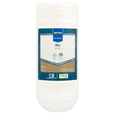 Metro Professional biológiailag lebomló, eldobható, 200 ml-es tál
