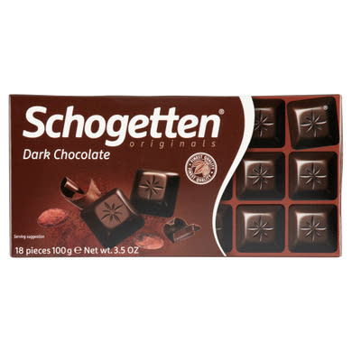 Schogetten étcsokoládé