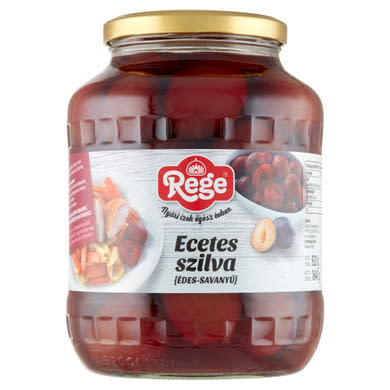 Rege édes-savanyú ecetes szilva