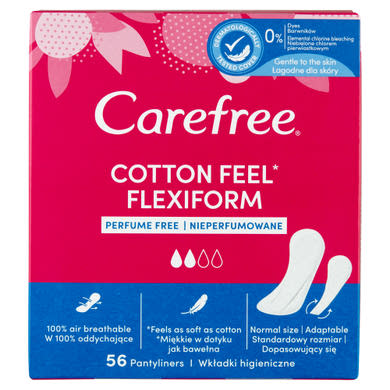 Carefree Cotton Feel Flexiform tisztasÃ¡gi betÃ©t