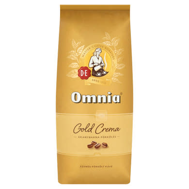 Douwe Egberts Omnia Gold Crema szemes pörkölt kávé