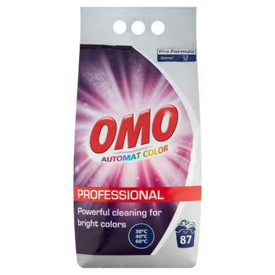 Omo Professional Automat Color hatékony mosópor színes textíliákhoz 87 mosás