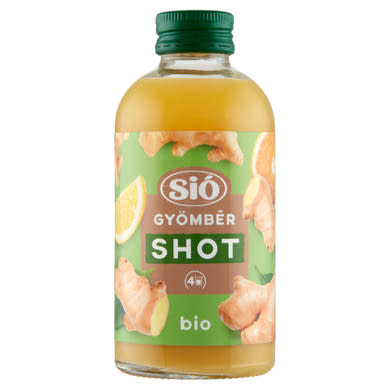 Sió bio 100% narancs-citrom-gyömbér shot