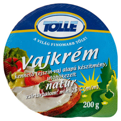 Tolle natúr vajkrém 200 g