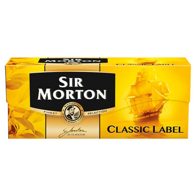 Sir Morton Classic Label fekete tea keverék 20 filter 35 g