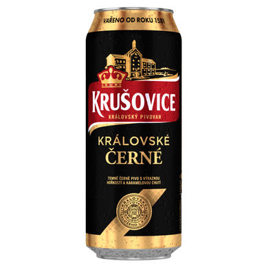 Krušovice eredeti cseh import barna sör 3,8%