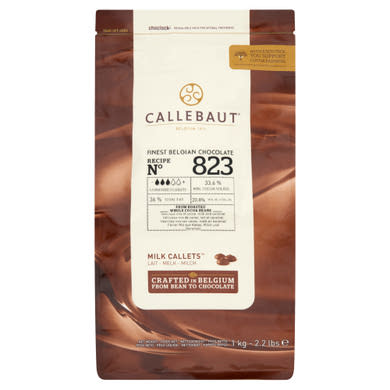 Callebaut 823NV tejcsokoládé pasztillák