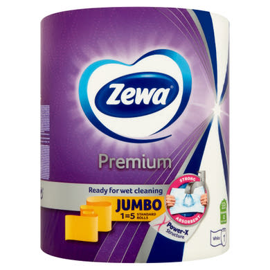 Zewa Premium Jumbo háztartási papírtörlő 3 rétegű