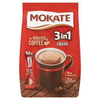 Mokate 3in1 Classic azonnal oldódó kávéspecialitás 10x17 g