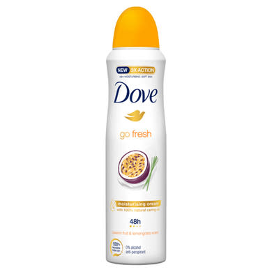 Dove Go Fresh Passiógyümölcs & Citromfű izzadásgátó aeroszol