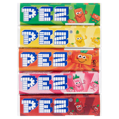 Pez vegyes gyümölcsízű cukorka