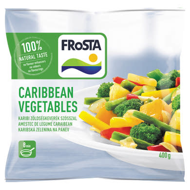 FRoSTA gyorsfagyasztott karibi zöldségkeverék szósszal