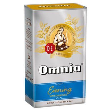 Douwe Egberts Omnia Evening koffeinmentes őrölt-pörkölt kávé