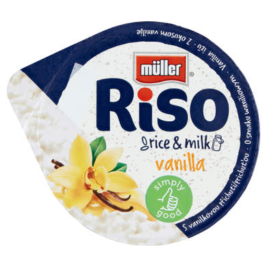 Müller Riso tejberizs desszert vanília ízű készítménnyel