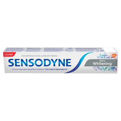 Sensodyne Extra Whitening fluoridos fogkrém