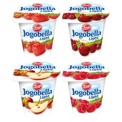 Zott Jogobella Light zsírszegény joghurt cukorral és édesítőszerrel