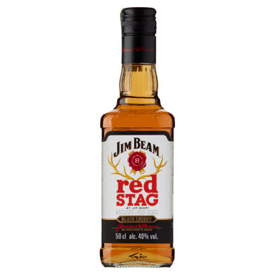Jim Beam Red Stag cseresznye ízesítésű Bourbon whiskey alapú likőr 40% 0,5 l