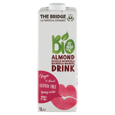 The Bridge UHT BIO gluténmentes mandulaital