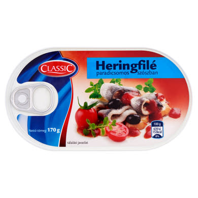 Classic heringfilé paradicsomos szószban 170 g