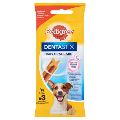 Pedigree DentaStix jutalomfalat 5-10 kg-os kutyáknak 3 db