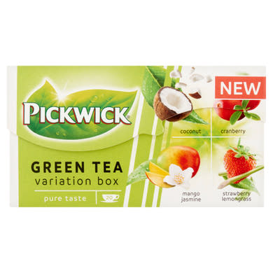 Pickwick zöld tea variációk