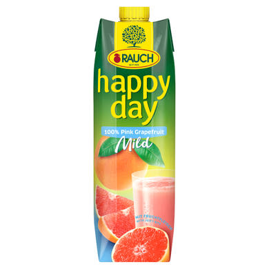 Rauch Happy Day Mild 100% pink grapefruitlé gyümölcshússal