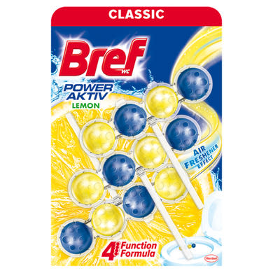 Bref Power Aktiv Lemon WC-frissítő 3 x